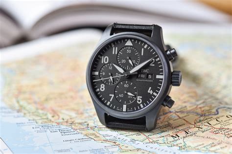 iwc ceratanium|iwc top gun watch price.